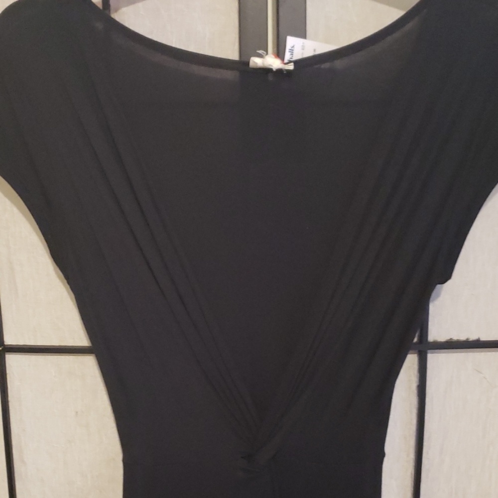 Long black dress
